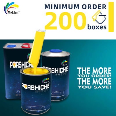 Weatherproof Yellow 1K Good Filling Car Paint Primer Acrylic Primer 1K Primer Surface for Car Repair