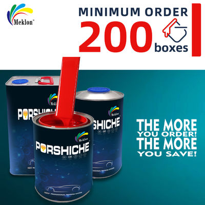 1K Acrylic Auto Red Paint For Automotive Refinish Car Paint Mixing Machine System