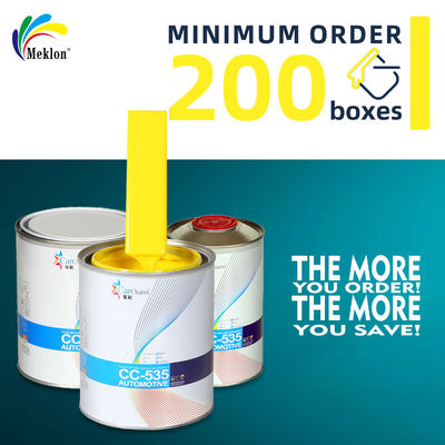 Auto Body Car Paint Tinting Machine 1K Yellow Basecoat Pearl Colors Crystal Coating Automotive Spray Paint