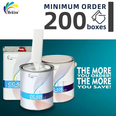 High Solid High Gloss Acrylic White Car Refinish Paint Automotive Clear Varnish Coating Clearcoat For Cars