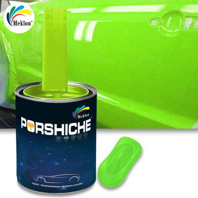 2K Yellow Green Car Paint Special Anti-Corrosion Ingredients For Durability