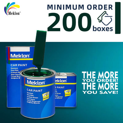 2K Green Auto Paint Excellent Covering 1K 2K Color Automotive Base Coat Refinish Car Paint