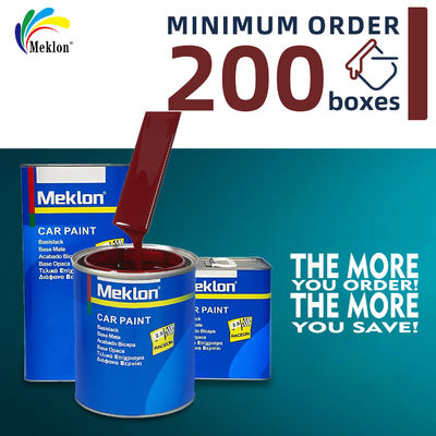 Professional Acrylic Color Mixing Machine Repair Refinish Wholesale Deep Red Automotive 1K Auto Base Car Paint