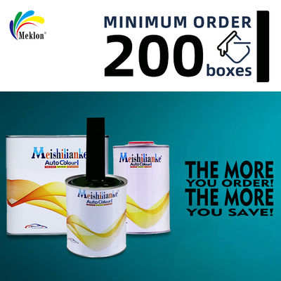 1K Black Auto Paint Colors Spectrophotometer Mixing Tinting Machine 1K Topcoat Automotive Refinishing Car Body Paint