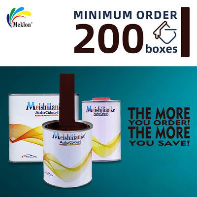 1K Red Car Repair Paint Car Auto Paint Colors Spectrophotometer Mixing Tinting Machine 2K Topcoat Refinishing