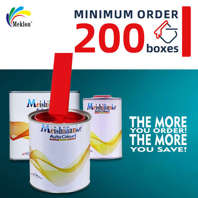 Car Paint Auto Refinish1k Red Basecoat High Gloss Mirror Effect Automotive Refinish Paint