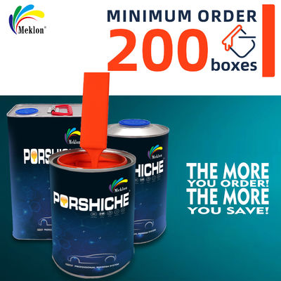 Basecoat High Gloss Mirror Effect Car Paint Automotive Paint 1K Big Red Car Repair Paint Pure And Full Color Supplyer