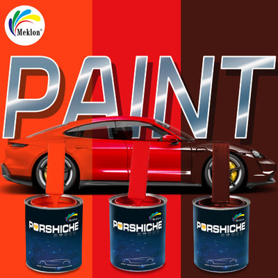 Basecoat High Gloss Mirror Effect Car Paint Automotive Paint 1K Big Red Car Repair Paint Pure And Full Color Supplyer