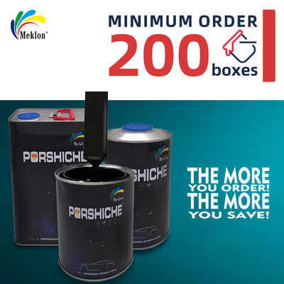 Bright Color Car Refinish Paint High Solid Content 1K Basecoat Color Auto Paint