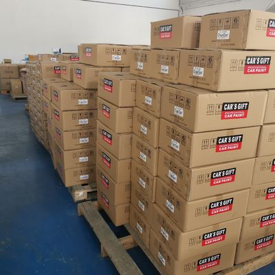 Pure White Car Paint Basecoat Anti UV Acrylic Resin Material