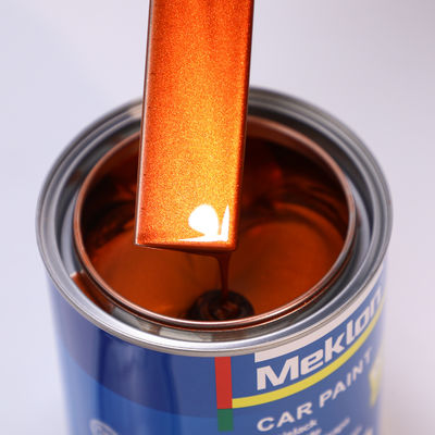 Automotive 1K Flame Copper Pearl Acrylic Liquid Coating Easy Application Car Paint Mixing System Factory Wholesale Price For
