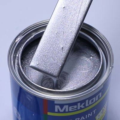 1K Extra Coarse Silver Car Paint High Solid Auto Refinish High Gloss Clear Coat for Boat Paint Polyester Epoxy