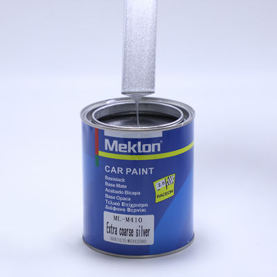 1K Extra Coarse Silver Car Paint High Solid Auto Refinish High Gloss Clear Coat for Boat Paint Polyester Epoxy