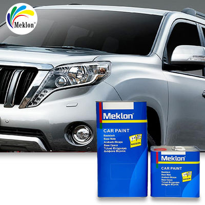 1K Extra Coarse Silver Car Paint High Solid Auto Refinish High Gloss Clear Coat for Boat Paint Polyester Epoxy