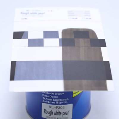 High Solid Auto Refinish 1K Coarse White Pearl Lacquer High Gloss Clear Coat Mixing System Resin Liquid Coating Spray Factory