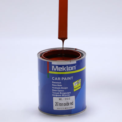 Top Sale 2K Iron Oxide Red Auto Paint Acrylic Liquid Coating for Spray Automotive Refinish Paint