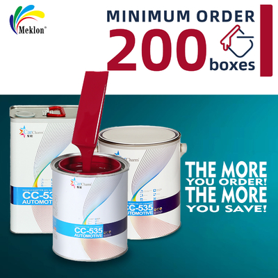 Viral Crystal Red Glossy And Weather Resistant Car Paint​