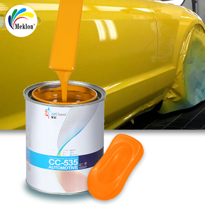 High Performance Fast Drying Acrylic Sunny Yellow UV - Proof Car Paint