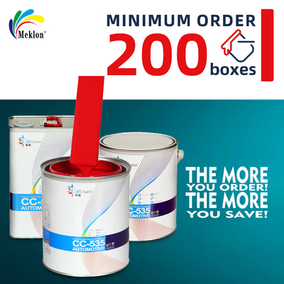 High Performance Flame Crimson Quick Drying Car Paint 1K Car Paint