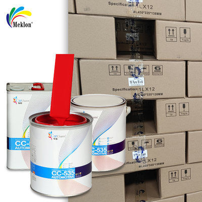High Performance Flame Crimson Quick Drying Car Paint 1K Car Paint