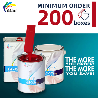 Professional High-Performance Fast Drying Classic Pure Red Acrylic Car Paint With Excellent Wear Resistance And Scratch Resistance, Industrial Strength And Durability