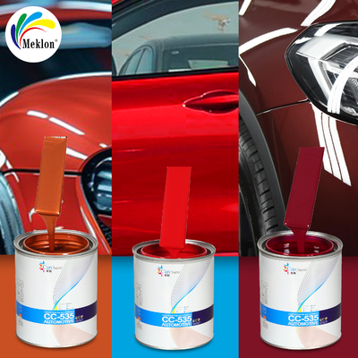 Professional High-Performance Fast Drying Classic Pure Red Acrylic Car Paint With Excellent Wear Resistance And Scratch Resistance, Industrial Strength And Durability