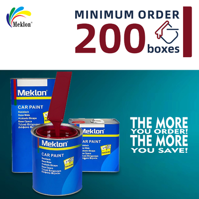 1K2K Car Paint With High Expressive Power And High Coverage Dark Red Car Paint