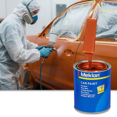 High Performance Weather Resistant And Wear-Resistant Automotive Paint, Orange Automotive Paint
