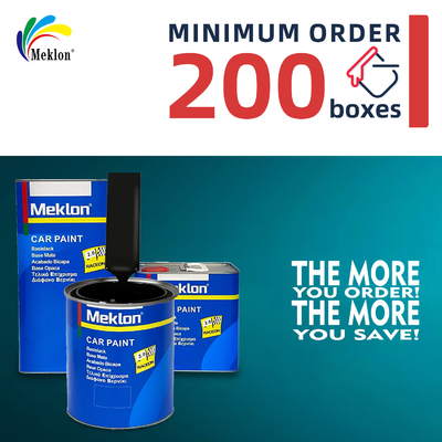 1k2k High Temperature Resistant And Cost-Effective Pure Black Car Paint