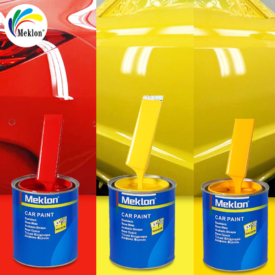 Manufacturer Direct Sales High Gloss Coverage With Super Vibrant Yellow Repair Car Paint