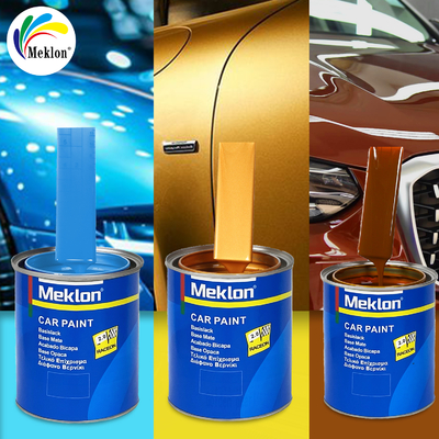 1k2k High Sales Environmentally Friendly Car Repair Paint Metal Gold Car Paint