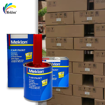 1K UV Resistant Car Paint With Continuous High Gloss And Dazzling Red Car Paint