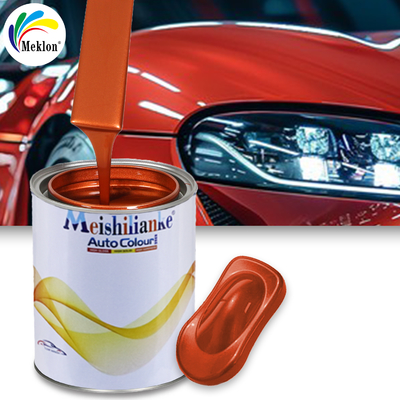 Weather Resistant And UV Resistant Orange Red Car Repair Paint