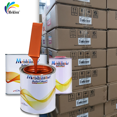 Weather Resistant And UV Resistant Orange Red Car Repair Paint