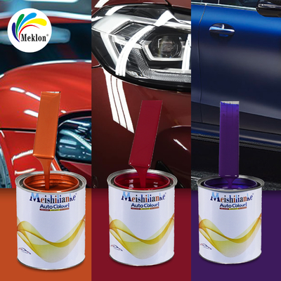 Weather Resistant And UV Resistant Orange Red Car Repair Paint