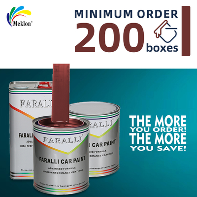 High gloss UV resistant high gloss dark red car spray paint