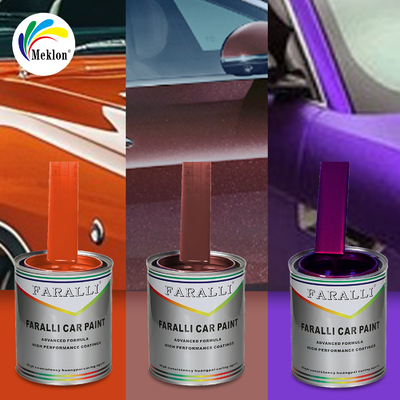 High gloss UV resistant high gloss dark red car spray paint