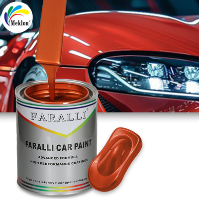 Manufacturer Direct Sales Of High-Quality And Cost-Effective Orange Red Car Repair Paint