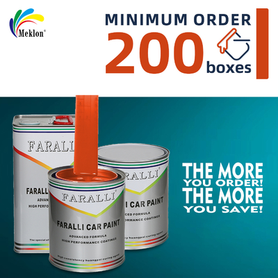 1K2K Efficient And Fast Drying Orange Car Spray Paint