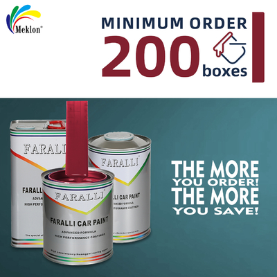 Manufacturer Direct Sales Scratch Resistant Weather Resistant Dry Red Car Repair Paint