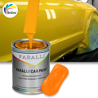 High Performance Weather Resistant Low-Cost Manufacturer Direct Sales Yellow Car Paint