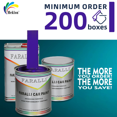 Blue Purple Metal Car Spray Paint With High Performance And Low VOC Emissions