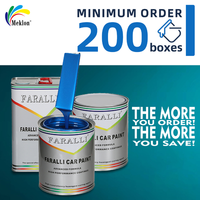 High Gloss Wear-Resistant And UV Resistant Bright Blue Car Repair Paint