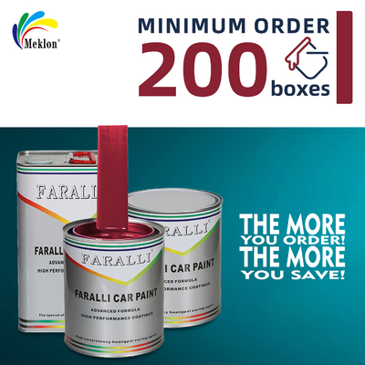 Matte Glossy Fast Drying Long-Lasting Anti-Corrosion Grape Red Car Repair Paint