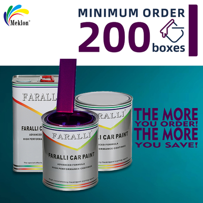 1K2K Self Leveling Sparkling Purple Car Spray Paint Repair Paint Matching The Original Factory Color