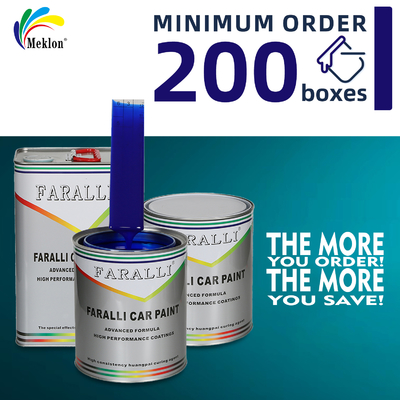 Fast Drying And Efficient Deep Blue Metallic Paint That Matches The Original Factory Color For Car Spray Painting