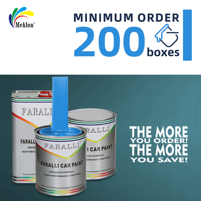 Highly Efficient And Fast Drying Acrylic Sky Blue Car Repair Paint With High Performance