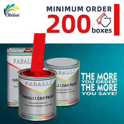 Factory Supplied High Gloss Durable And Wear-Resistant Bright Red Car Spray Paint