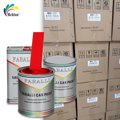 Factory Supplied High Gloss Durable And Wear-Resistant Bright Red Car Spray Paint