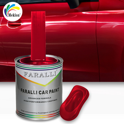 Manufacturer Direct Sales Of UV Resistant Continuous High Gloss Bright Red Car Paint